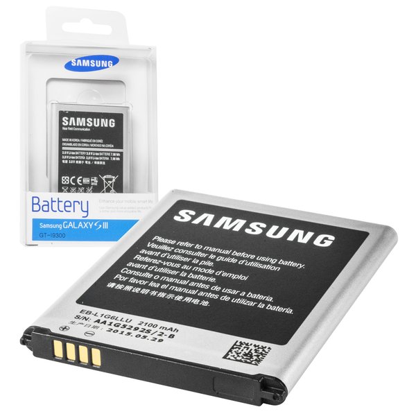 Samsung Batteria Li-Ion Nfc Per I9300 Samsung Galaxy S3 Blister Eb-L1G6Llucstd