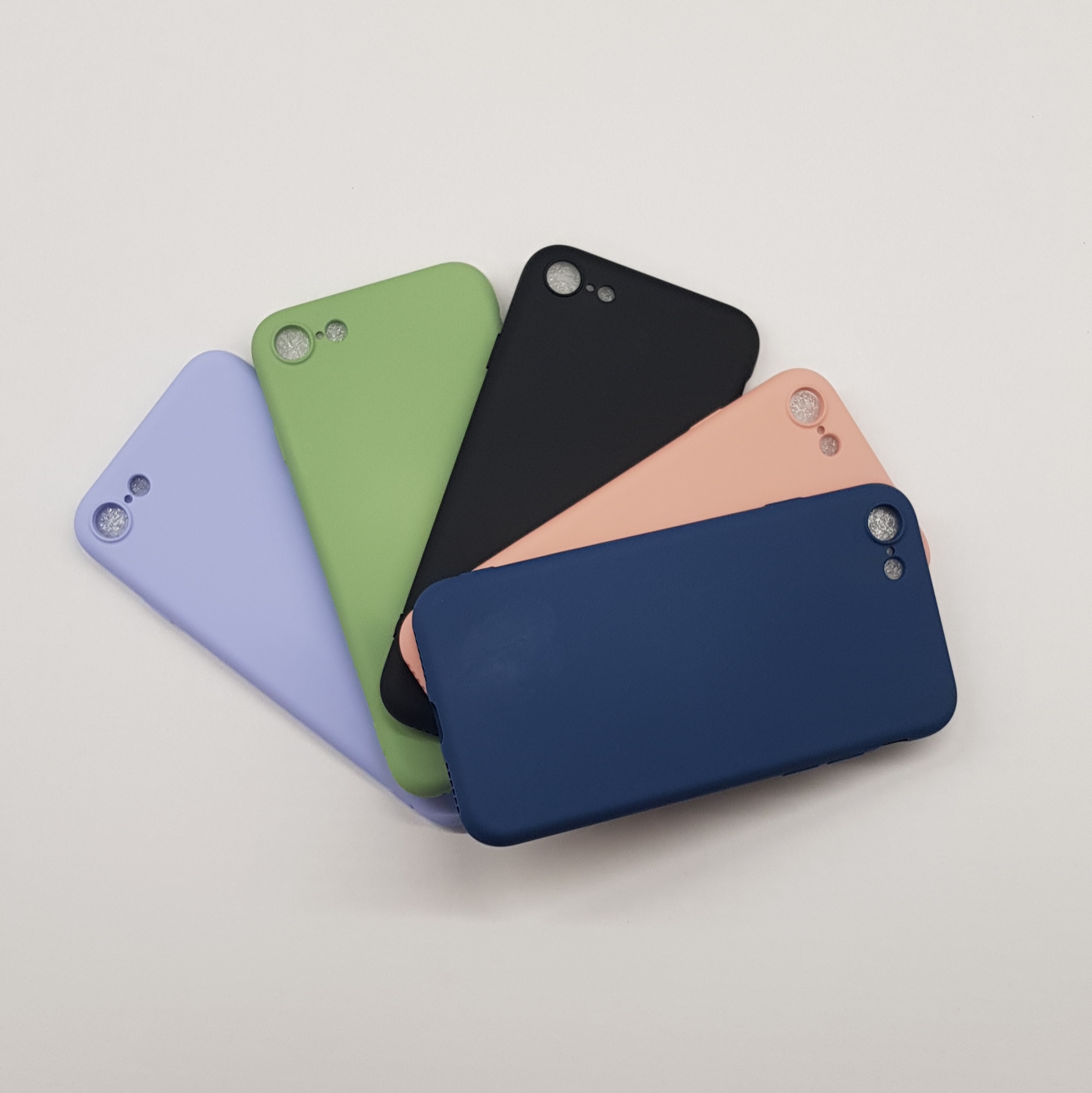 Cover Morbida Apple iPhone X / XS soft touch - BLU