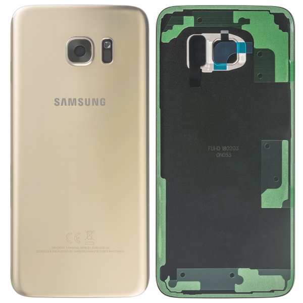 COVER BATTERIA PER SAMSUNG GALAXY S7 EDGE SM-G935F ORO GH82-11346C