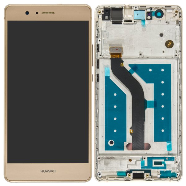 Display Lcd + Touch Screen Per Huawei P9 Lite Oro.