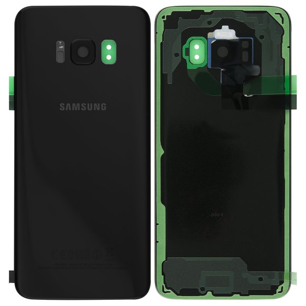 COVER POSTERIORE PER SAMSUNG GALAXY S8 NERO. GH82-13962A