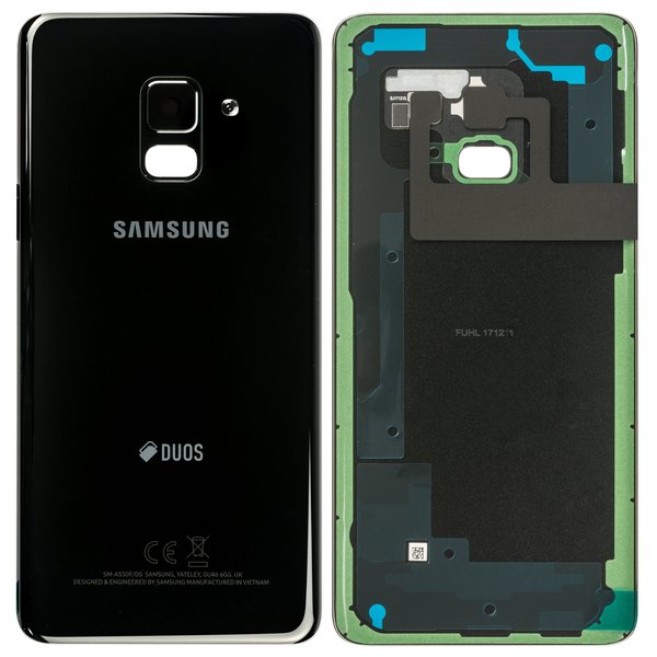 Cover batteria per Samsung Galaxy A530F A8 (2018) - nero GH82-15551A