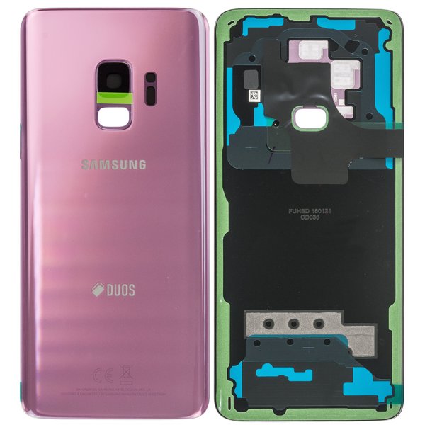 Coperchio Batteria per G960FD Samsung Galaxy S9 Duos - lilac purple