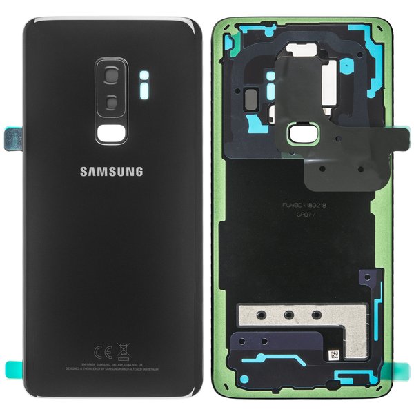 Coperchio Batteria per G965F Samsung Galaxy S9 Plus - nero