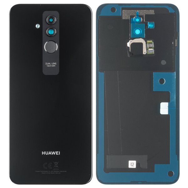 Cover Batteria per (SNE-L21) Huawei Mate 20 Lite - nero