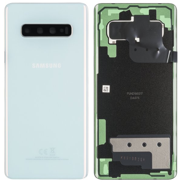 Cover Batteria per G975F Samsung Galaxy S10+ - bianco (prism white)