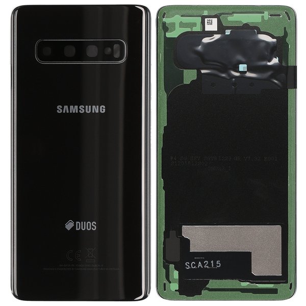 Cover Batteria per G973F Samsung Galaxy S10 DUOS - prism nero