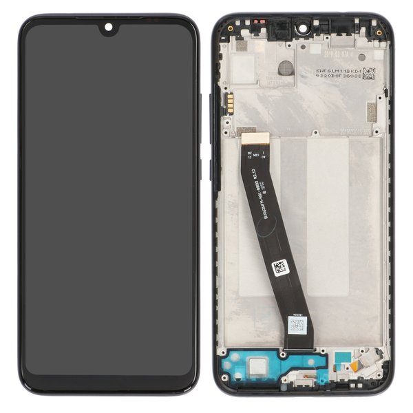 Lcd + Touch + Frame Per Xiaomi Redmi 7 - Eclipse Nero