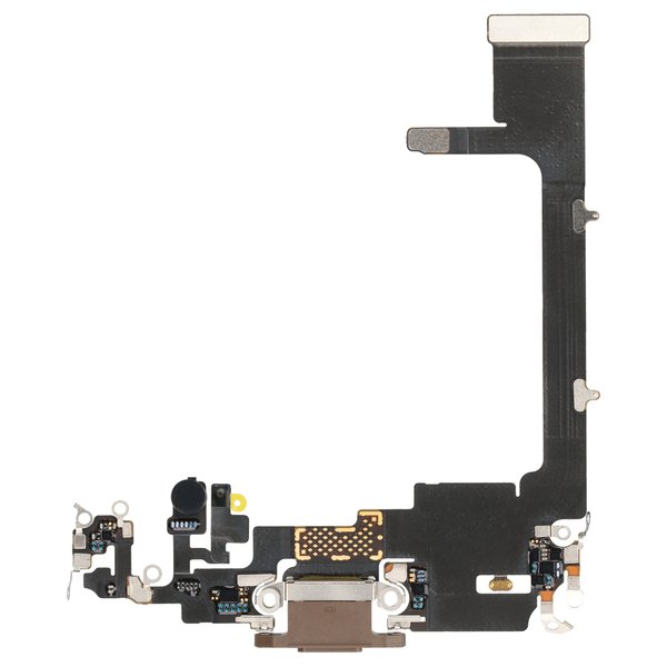 Connettore di ricarica + Flex + Board per A2215 Apple iPhone 11 Pro - oro