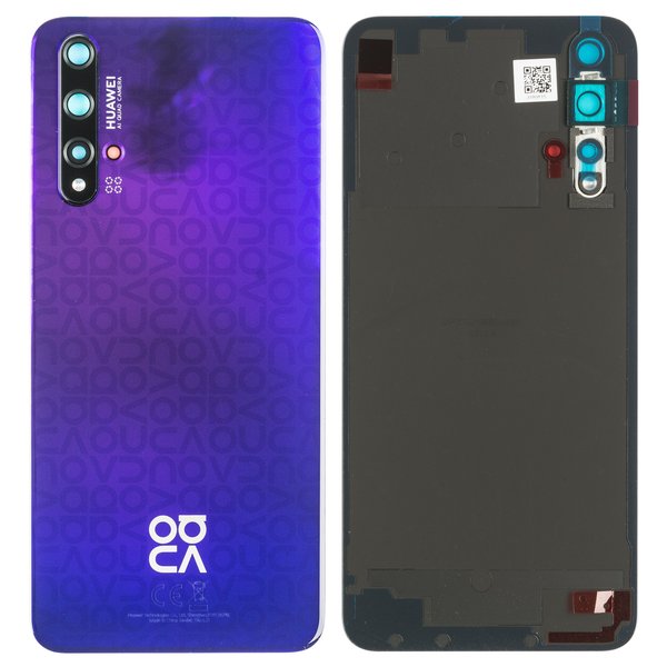 Cover batteria per YAL-L61 Huawei Nova 5T - viola