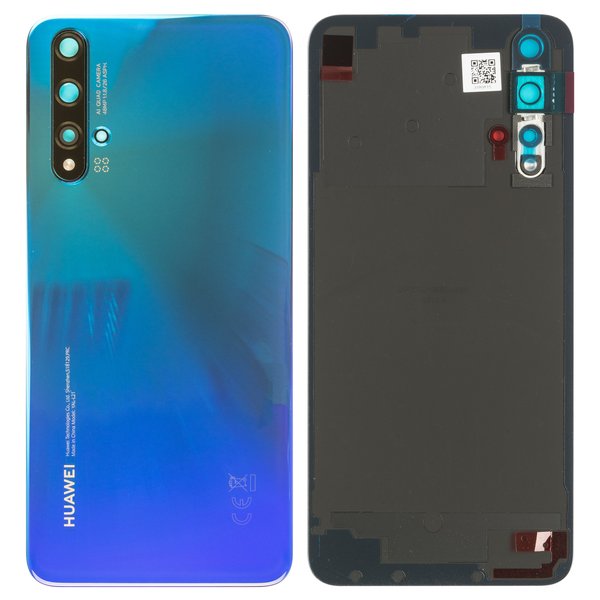 Cover batteria per YAL-L61 Huawei Nova 5T - blu