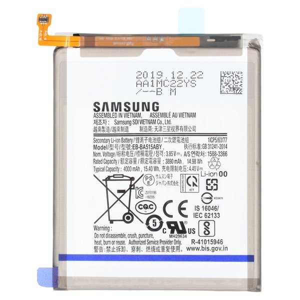 Samsung Li-Ion Batteria Eb-Ba515Aby Per A515F Samsung Galaxy A51