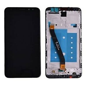 Display Lcd Schermo + Touch + Frame Per Huawei Mate 10 Lite Nero
