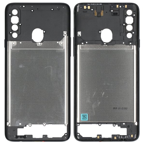 Frame Principale per A207F Samsung Galaxy A20s - nero