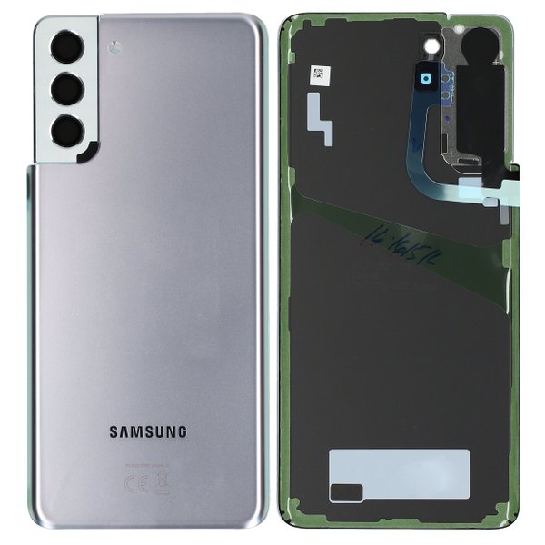 Cover Batteria per G996B Samsung Galaxy S21+ - argento phantom silver