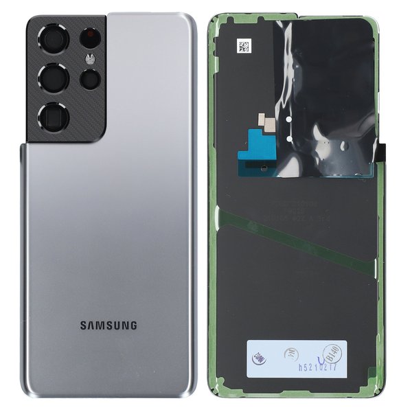 Cover Batteria per G998B Samsung Galaxy S21 Ultra - grigio phantom titanium