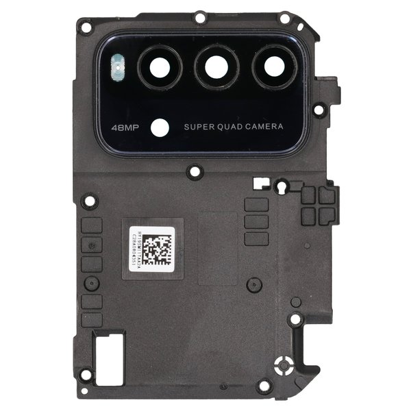 Supporto scheda madre + vetrino fotocamera + Frame per Xiaomi Redmi 9T - grigio carbone