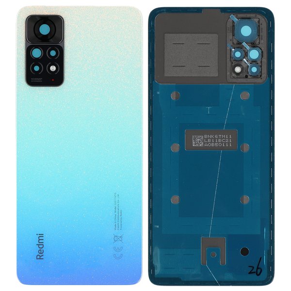 Cover Batteria per 21091116I Xiaomi Redmi Note 11 Pro 5G - atlantic blue