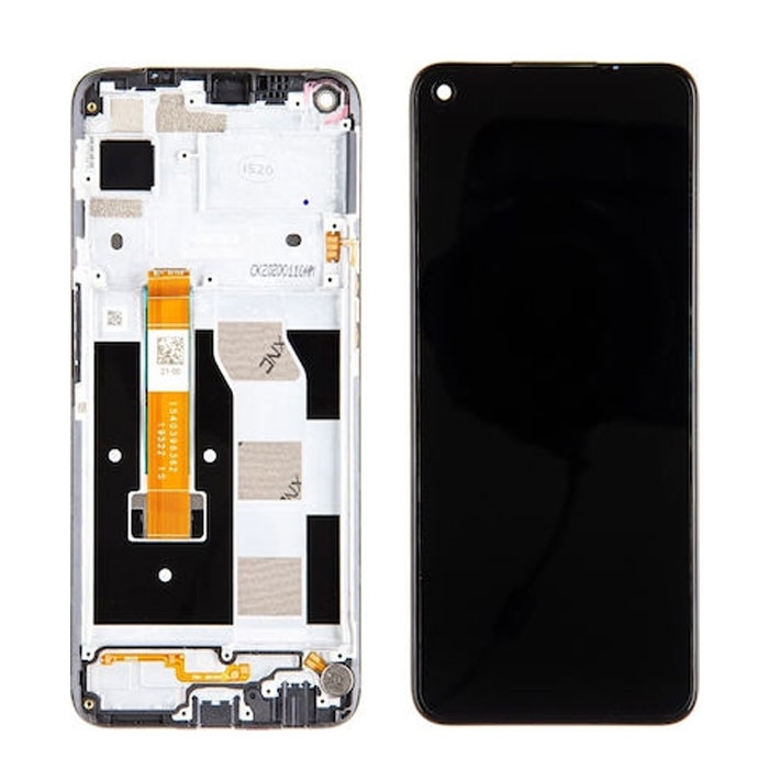 DISPLAY LCD PER REALME 6 RMX2001 NERO CON FRAME 4903633