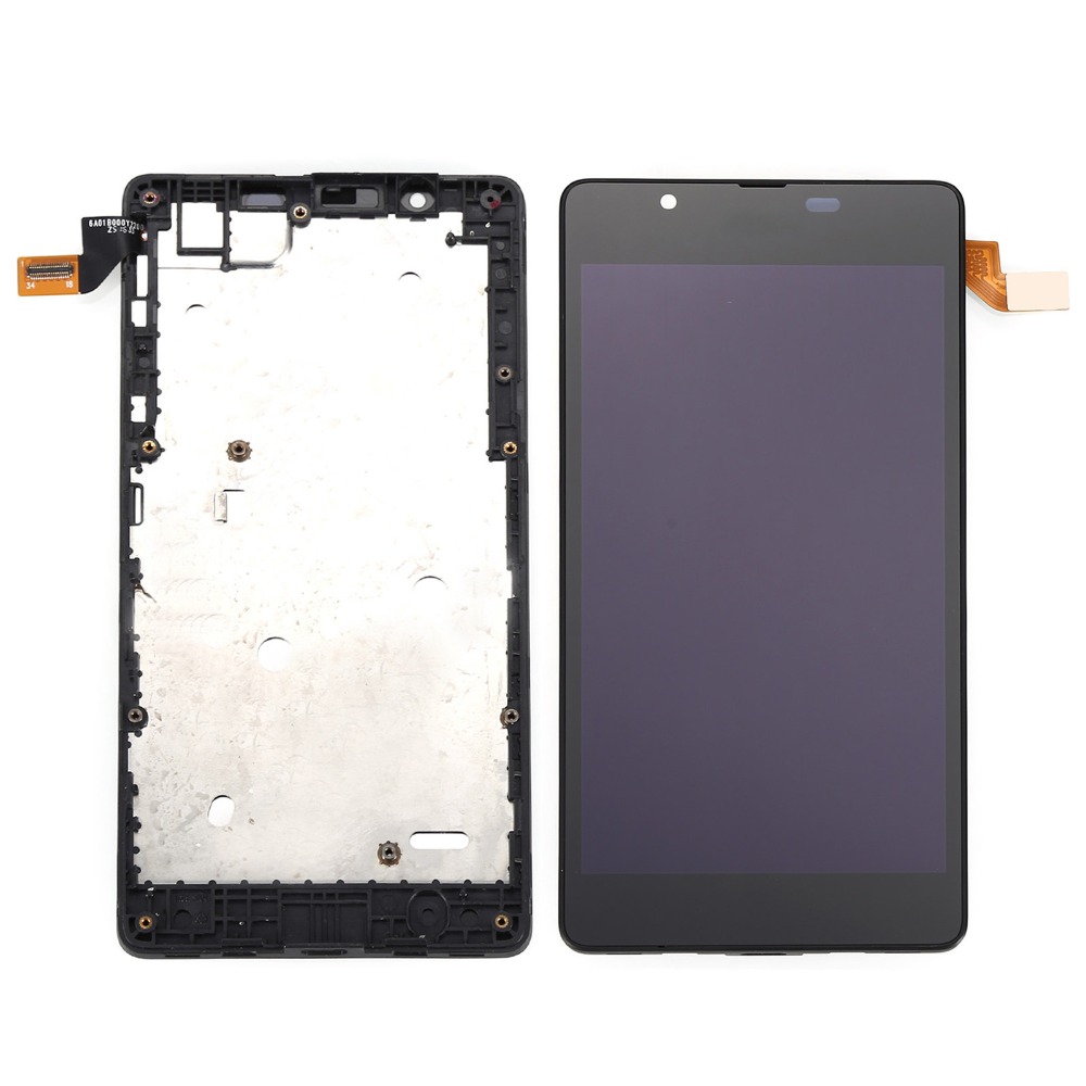 Display Lcd + Touch Screen Per Microsoft Lumia 540 Dual Sim Nero