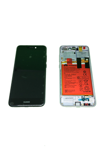 Lcd + Touch + Frame + Batteria Per  Huawei P8 Lite Nero 02350Kcb