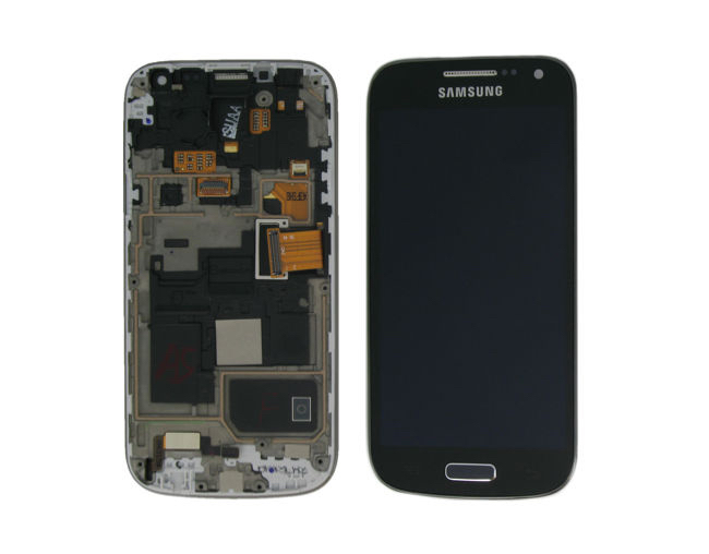 Display Lcd + Frame Per Samsung Galaxy S4 I9195 Mini Black Edition Originale Nero Gh97-15631A