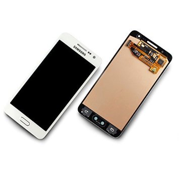 Display Lcd Schermo Con Cornice Per Samsung Galaxy A3 Sm-A300Fu Bianco Gh97-16747A