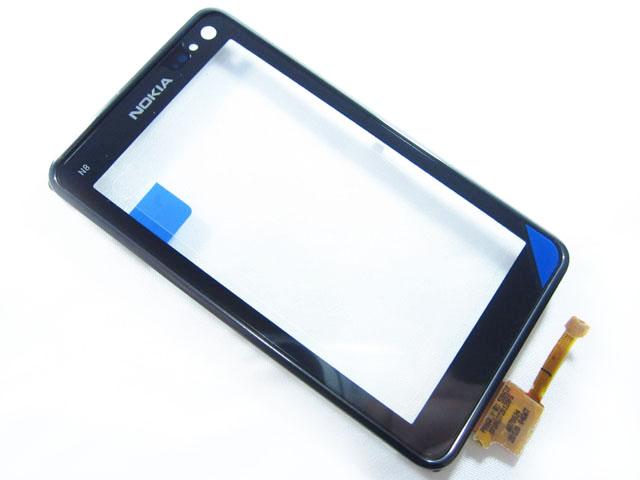 Touch Screen Vetro Lcd Per Nokia N8 Grigio