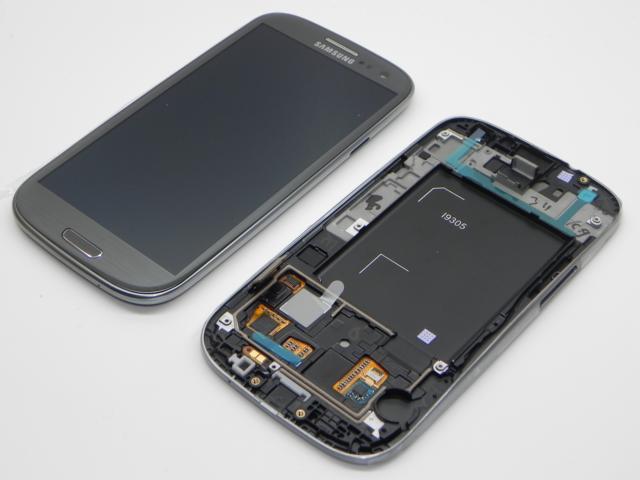 Display Lcd + Frame Per Samsung Galaxy S3 I9305 Lte Grigio Gh97-14106A