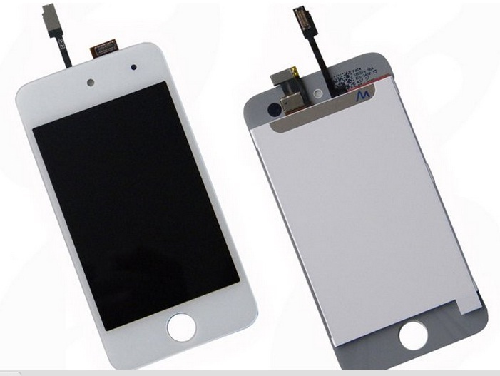 Display Lcd Completo Di Touch Screen Per Apple Ipod Touch 4 G Bianco