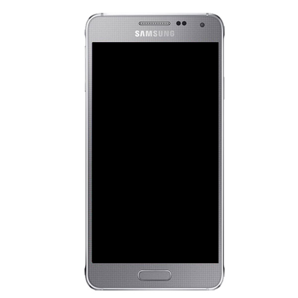 Display Lcd Schermo Con Cornice Per Samsung Galaxy Alpha Sm-G850F Silver Gh97-16386E