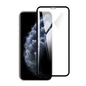 PELLICOLA 6D PROTEGGI SCHERMO DISPLAY LCD PER APPLE IPHONE 11 PRO NERO IN VETRO TEMPERATO