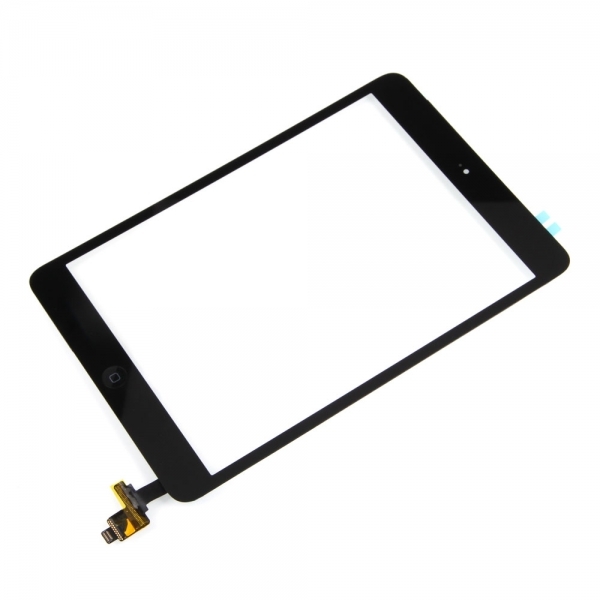 Vetro Touch Screen Per Apple iPad Mini 2 Con Tasto Home Ed Ic - Nero