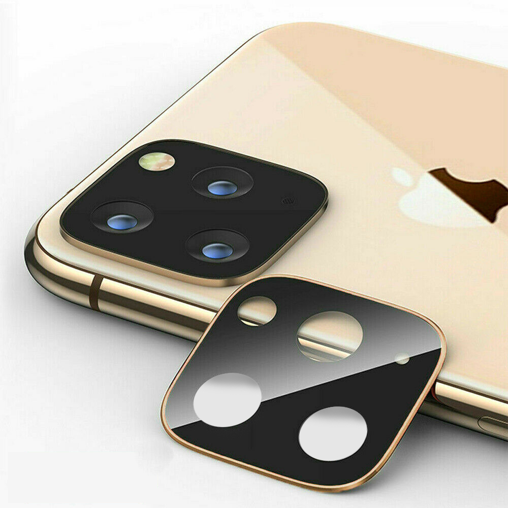 iPhone 11 film protettivo lenti oro