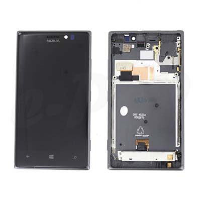 Display Lcd + Touch Screen Per Nokia Lumia 925 N925 Originale Grigio 00810B3