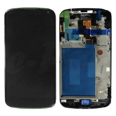 Display Lcd + Touch Screen Per Lg Nexus 4 E960 Nero Acq86270901