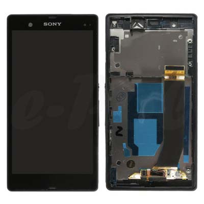 Lcd + Touch + Frame Per C6603 Sony Xperia Z - Nero