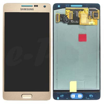 Display Lcd Schermo Con Cornice Per Samsung Galaxy A5 Sm-A500Fu Oro Gh97-16679F