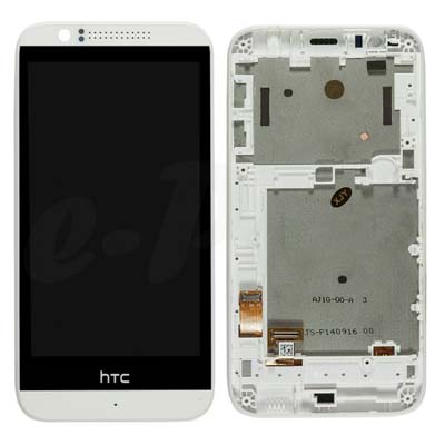 Frame + Lcd + Touch Per Desire 510 Bianco