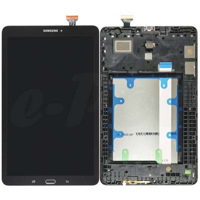 Lcd + Touch Screen Per T560 Galaxy Tab E - Nero