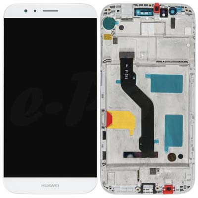 Display Lcd + Touch Screen Per Huawei G8 Bianco