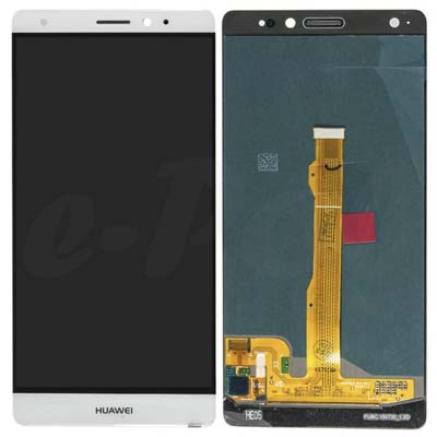 Display Lcd + Touch Per Huawei Ascend Mate S Bianco Compatibile