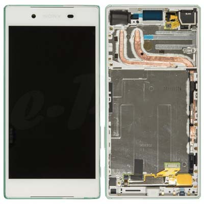 Lcd + Touch + Frame Per E6633, E6683 Sony Xperia Z5 Dual - Bianco