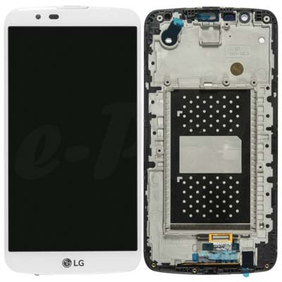 Display Lcd + Touch Screen Per Lg K420N K10 Lte Bianco Acq88868303