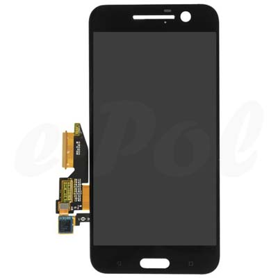 Lcd + Touch Screen Per Htc 10 - Nero