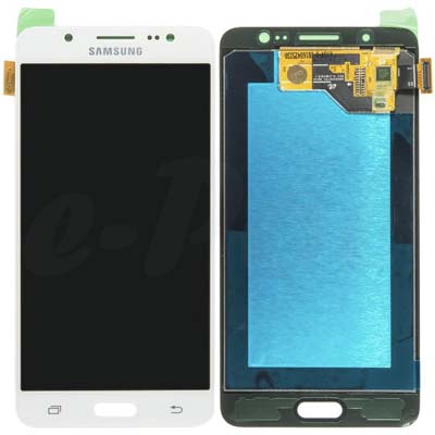 Display Lcd + Frame Per Samsung Galaxy J5 2016 J510 Bianco Gh97-18792C Gh97-18962C Gh97-19466C