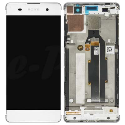 Lcd + Touch + Frame Per F3111, F3112 Sony Xperia Xa - Bianco