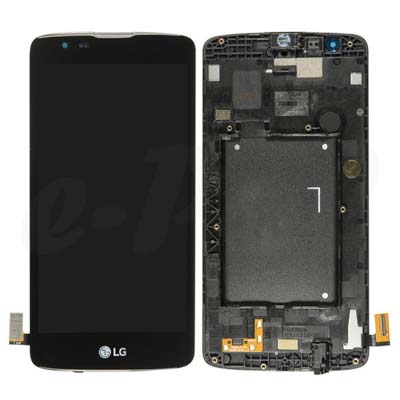 Display Lcd + Touch Screen Per Lg K350 K8 Nero Acq88830201