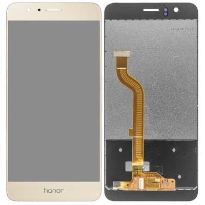 Lcd + Touch Screen Per Frd-L19 Huawei Honor 8 Dual - Oro