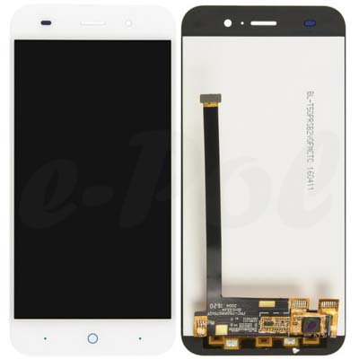 Lcd + Touch Screen Per Zte Blade D6, V6, X7 - Bianco